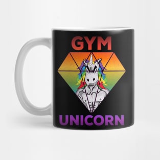 Gym unicorn Mug